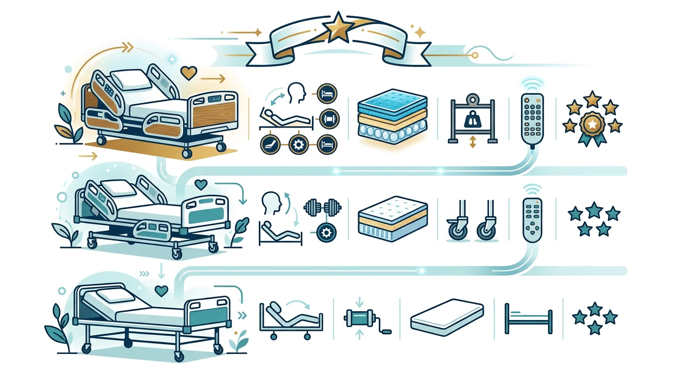 Best Hospital Beds for Home Use in 2026: A Buyer's Comparison