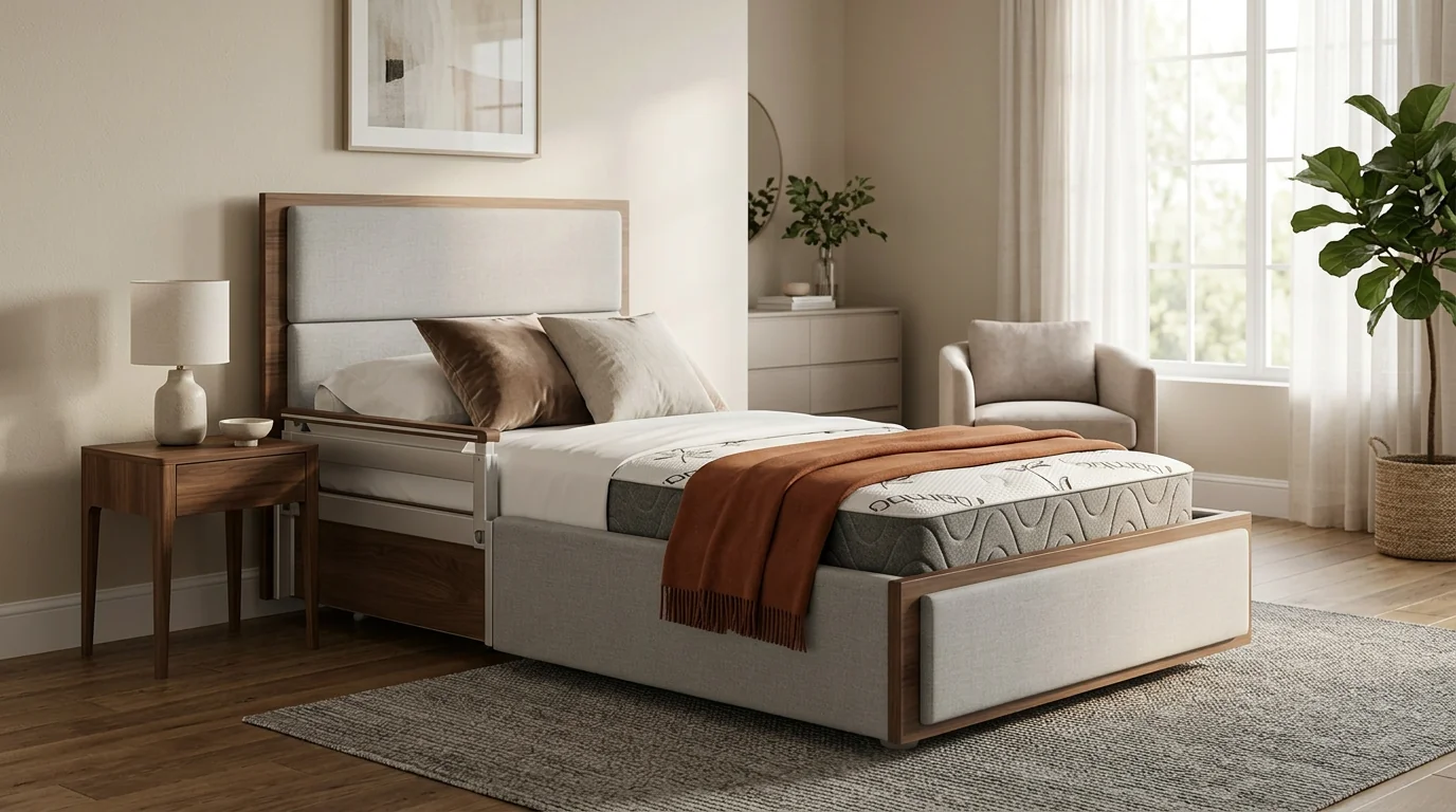 Luxury home hospital bed